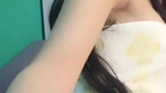 Highly recommended beauty takes a bath and masturbates in high-definition selfie with fair and attractive skin