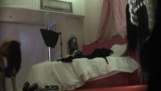 名門夜宴系列未流過作品身材非常棒的模特兒小貞拍內衣廣告洗