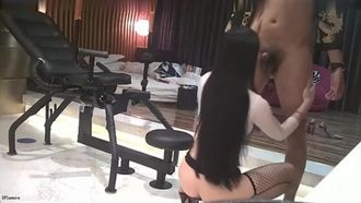 91富二代约哥自家豪宅约草个口活不错的会所小姐牛逼房间还有性爱椅720P高清无水印