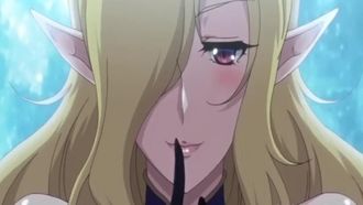 [Maho.sub][ばにぃうぉ～か～]OVAようこそ！スケベエルフの森へ,＃2,ニンゲンのチ○ポなんかに…負けて、たまるか…っ