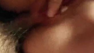 正妹女友说想试试肛交，没想到破处菊花这么爽!