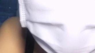 巨乳女子校生がオナニーすると姿も顔もエッチになり本当に怖い