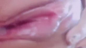 La figa del diavoletto~ha accettato il test del creampie del diavoletto~la tenera figa luccica~