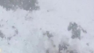 (Leaf) Ligando con un hombre al aire libre y teniendo sexo apasionado con creampie