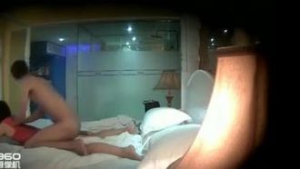 色白で美人な幼稚園の先生と彼氏がホテルの一室でセックスして疲れたら彼氏にマッサージしてもらってまたセックス。