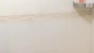 La chica de buena apariencia y temperamento se baña en el baño. Después de frotarse los grandes pechos, usa un vibrador para calentar su vagina. ¡Luego busca una pareja sexual!
