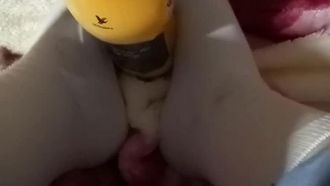 White socks footjob