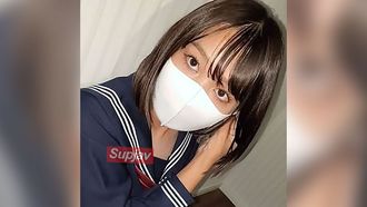 FC2PPV 4450065 [Vente limitée initiale 5980pt → 2480pt] Insertion illimitée pour un prix fixe ♡ Belle fille en uniforme super mignon qui obéit, 2 creampies consécutifs pour une femme [série deru deru]