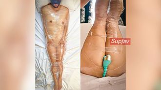FC2PPV 4723495 Envoltura x Máscara de cabeza completa x ¡Tortura extremadamente espesa! Infierno de orgasmos sellado donde una hermosa mujer está cubierta de squirt [Bono de revisión y video de squirting]