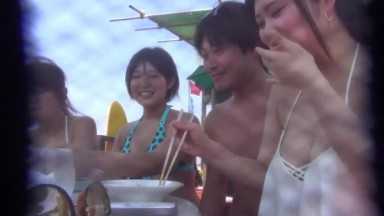 海だ！ナンパだ！セックスだ！！笑顔が超キュートなむっちりボディの女子大生を「カラオケのイメージ撮影」と骗してハメまくり☆