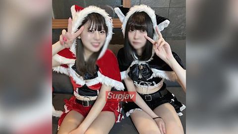 FC2PPV 4594922 2024年年間1位3PのOLちゃんと制服卒業したてのあの子とクリスマスパーティ3P