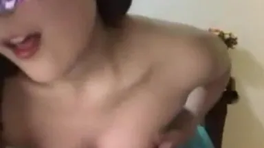 A big-breasted slut is raped by multiple people and has a beer bottle inserted into her pussy