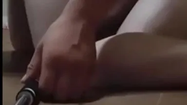 Yingbao and his wife slightly exposed their faces in a live sex video at home, with beautiful feet and butt fingering, thrusting in multiple positions, and constant moans and groans