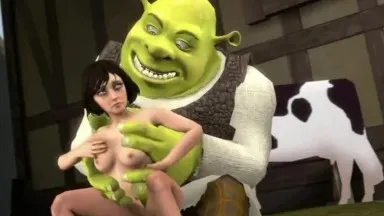 Éliz et Shrek