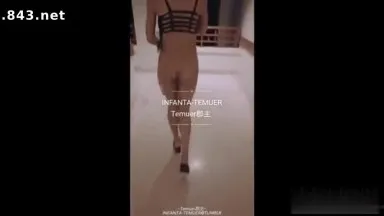 Video of Princess Temuer, the best welfare account on Twitter - Private video of steamed buns and long legs exposed outdoors while having sex