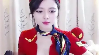 The best sexy uniform goddess with fair skin and props penetrated her hole