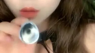 (Qiu Wan) Fille sexy se masturbe et fait un show sexuel