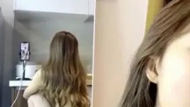 Deusa super linda vai para o mar LL totalmente nua adereços masturbação banho close-up dedilhado e esguichando LL 62