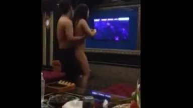 Essas coisas românticas em salas privadas KTV. Uma coleção de todos os tipos de salas privadas KTV obscenas e depravadas.