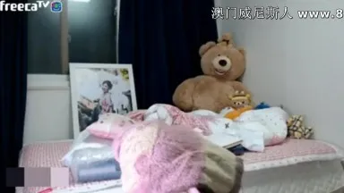 Peeping at afreeca's well-known anchor who forgot to turn off the camera and cleaned up her room naked after bathing