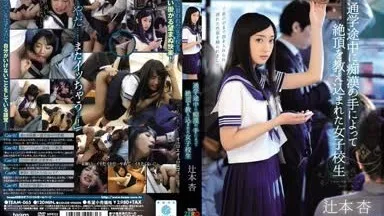 [Fuga sin censura] TEAM-065 Colegiala An Tsujimoto enseñada al clímax por manos de pervertidos en el camino a la escuela
