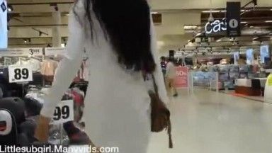 [O contra-ataque da princesa mestiça] A alta garota mestiça sino-japonesa, a heroína do escândalo do Decathlon, luta até a morte em um hipermercado ~ Os preços de todos os tipos de produtos são tão impressionantes ~