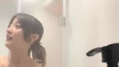 Little cute platform (formerly kawaii) young girl Yakult 1029 and her sex friend show off their bathing oral sex - the intercourse is very tempting