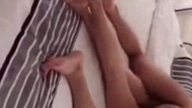 Jinan big-breasted young woman takes a friend for a threesome