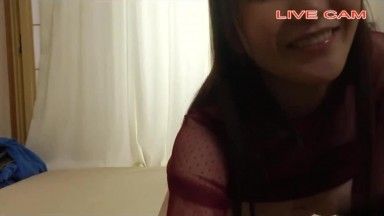 【ライブチャット?るみちゃん编】配信続行！终了と骗して彼女とのSEXを公开した鬼畜彼氏の记録映像…！