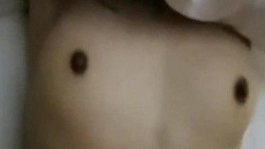 A 19-year-old girl secretly filmed her wonderful moment being fucked by me!