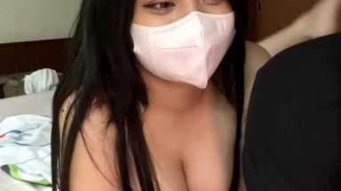 Xinyi Zhao Youting has 100,000 fans to support the goddess to put out the fire. She gets fucked hard on the rooftop and the creampie feels so good.