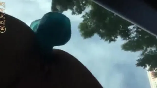 Brincar com paus falsos no carro é tão incrível