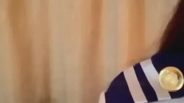 平面模特兼职女主播BABI空姐制服_4